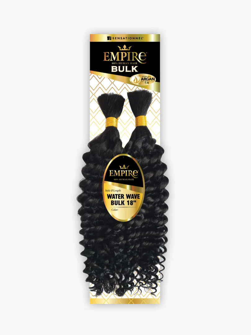 Empire Water Wave Bulk 18" 100% Human Braiding