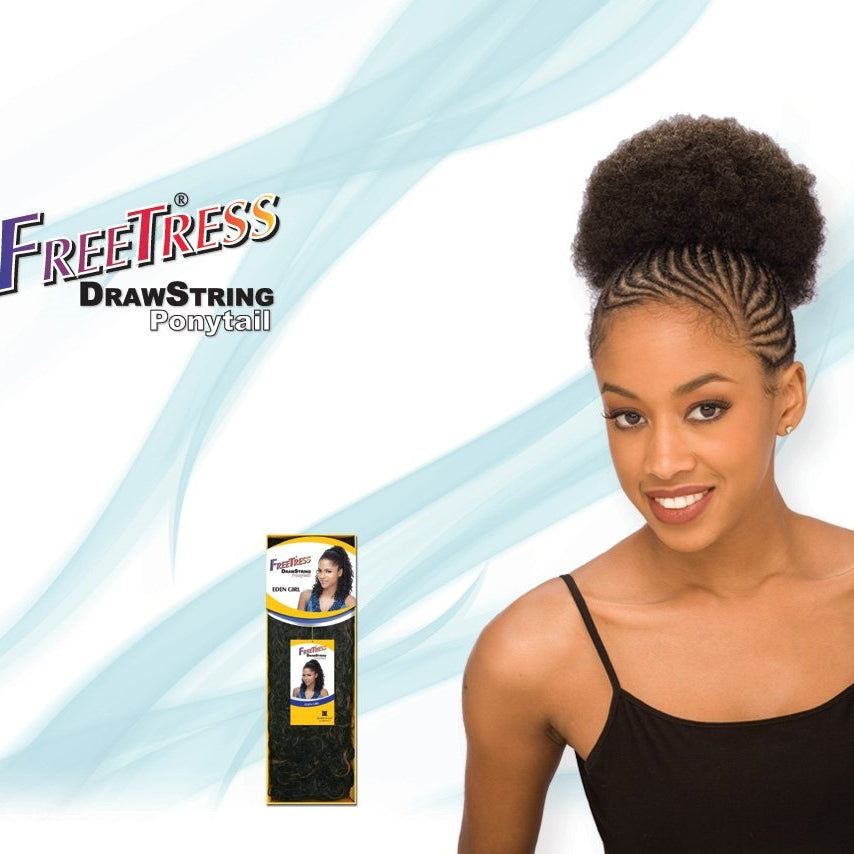 5" Afro Puff Drawstring Ponytail Freetress