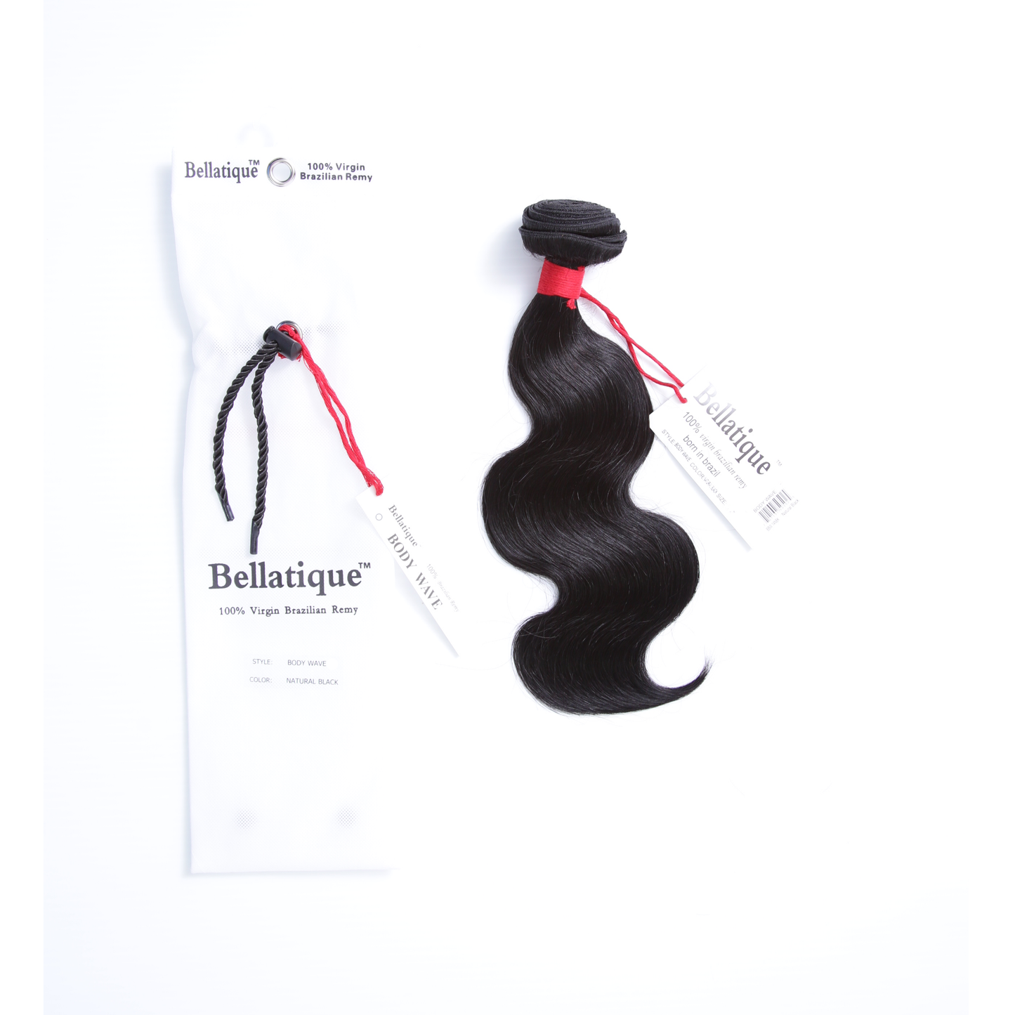 Bellatique 100% Virgin Brazilian Remy Hair Body Wave