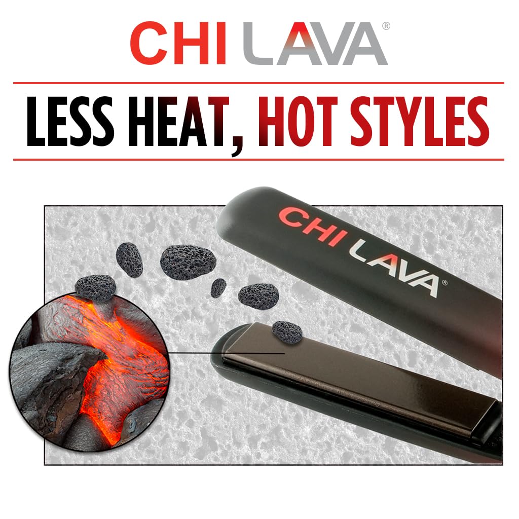 CHI Lava 1" Original Volcanic Ceramic Hairstyling Iron
