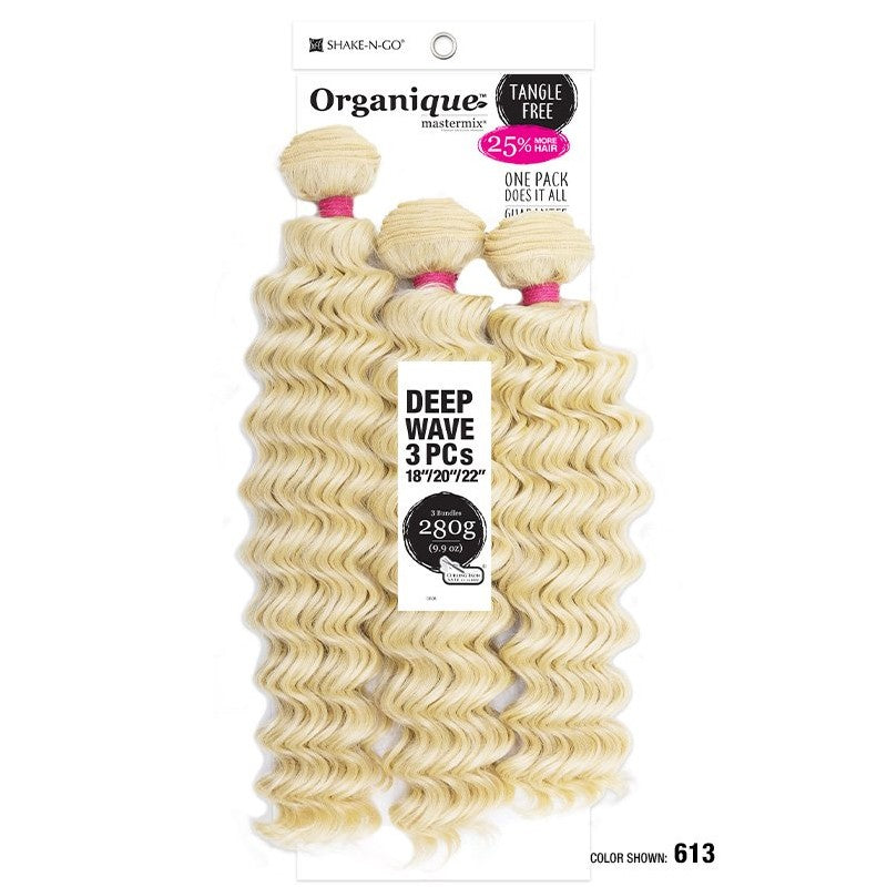 Organique Deep Wave 3pcs 18"20"22"