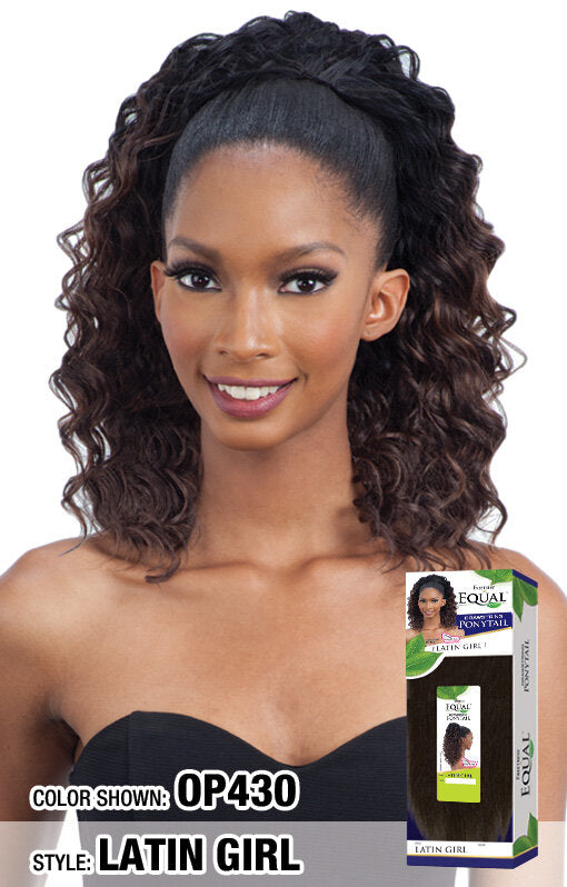 Latin Girl Drawstring Ponytail Freetress Equal