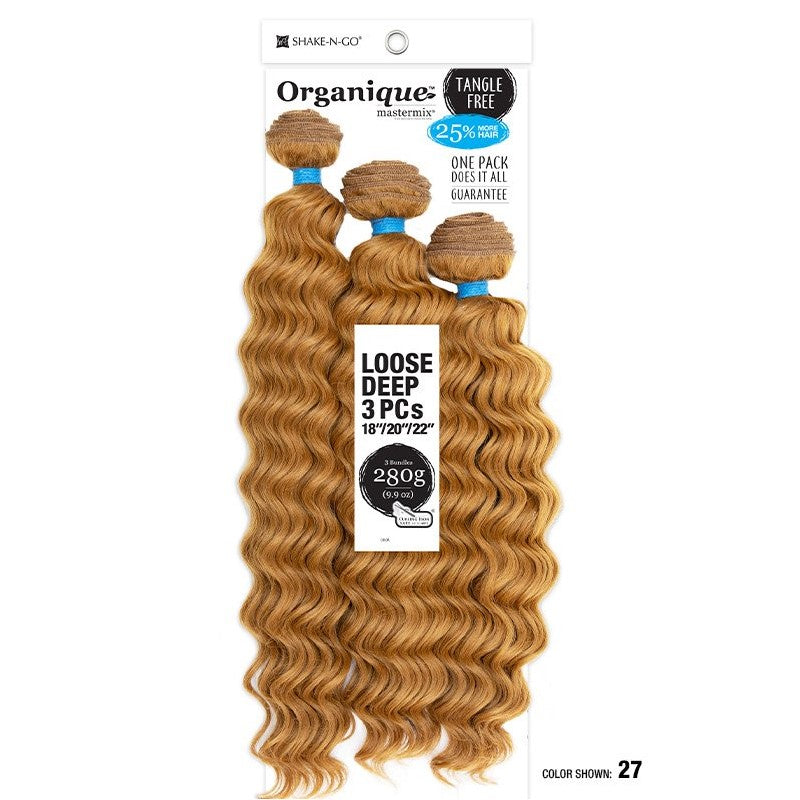 Organique Loose Deep 3pcs 18"20"22"