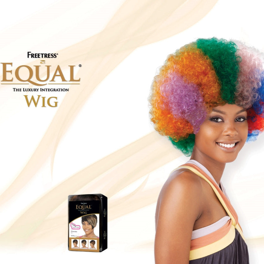 AFRO MEDIUM WIG BY EQUAL SHAKE N GO FREETRESS