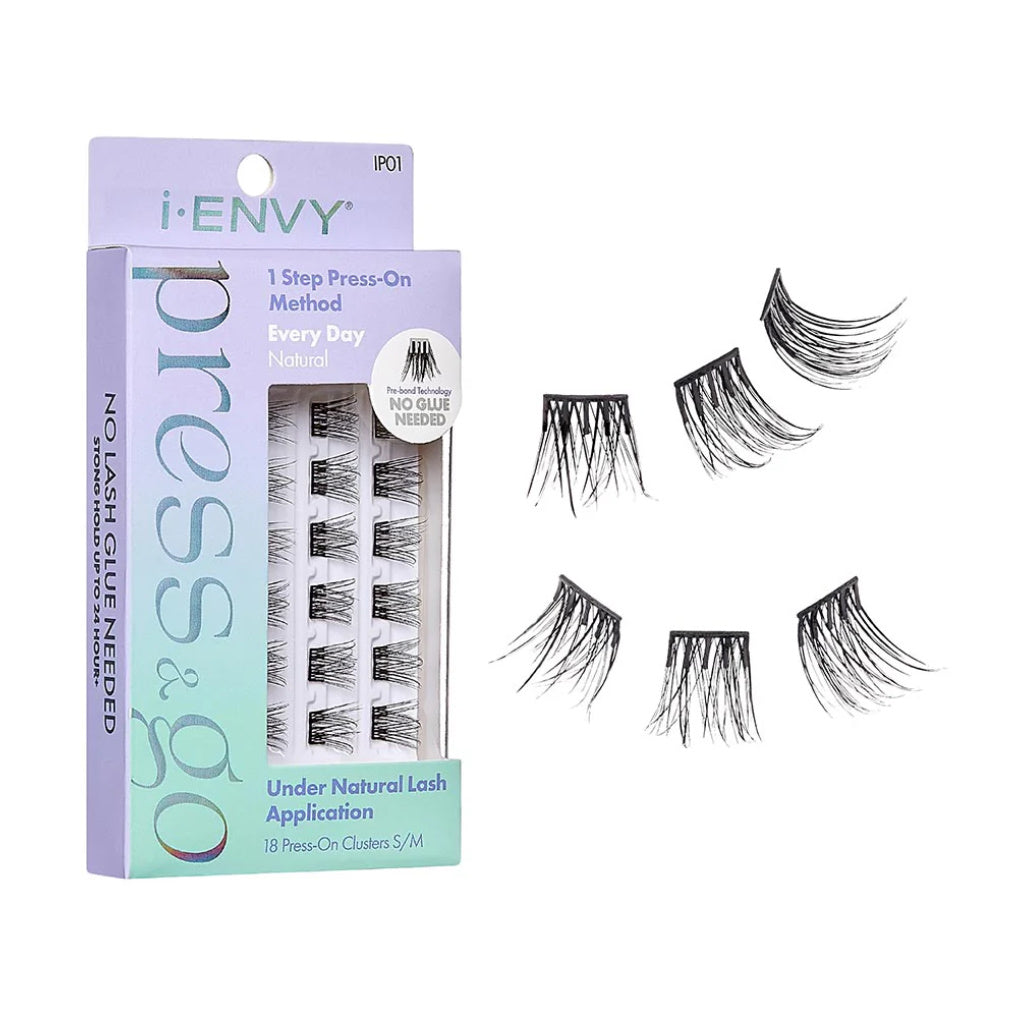 i-ENVY Press & Go Pre Glued Lash Clusters -Every Day-