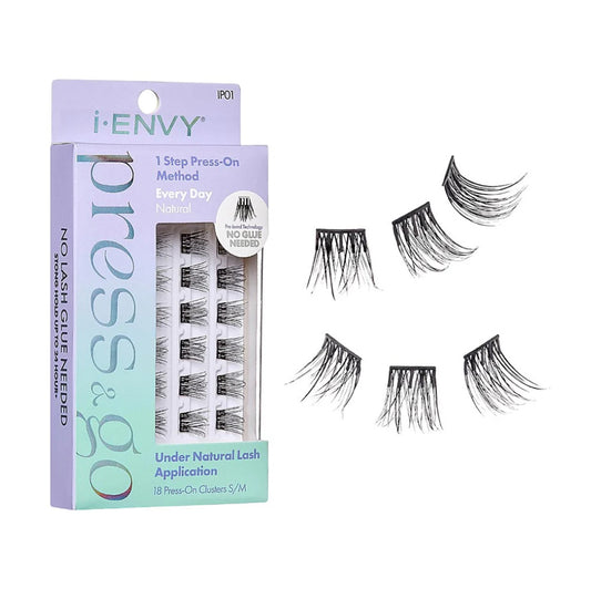 i-ENVY Press & Go Pre Glued Lash Clusters -Every Day-