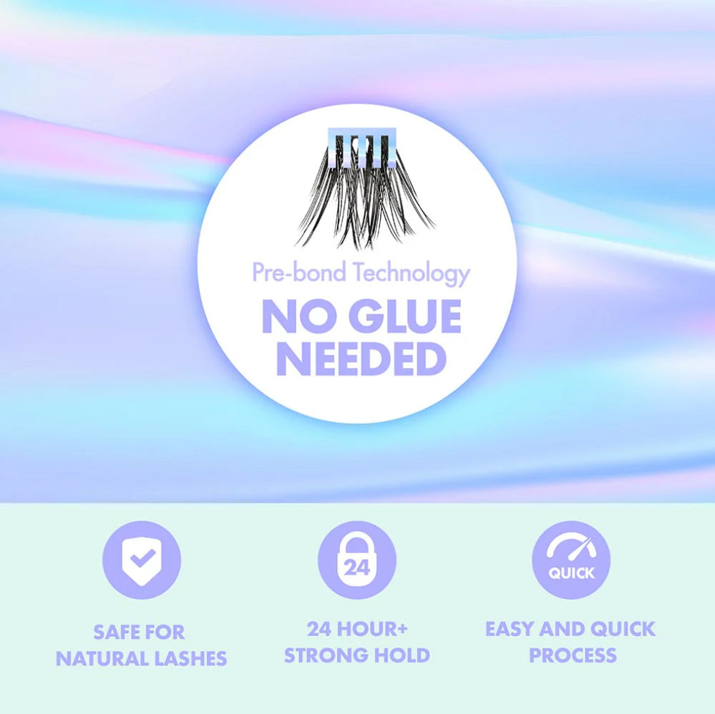 i-ENVY Press & Go Pre Glued Lash Clusters -Every Day-