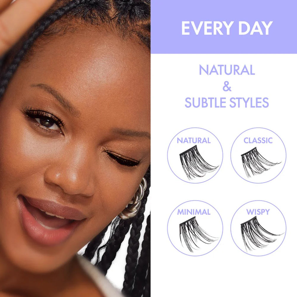 i-ENVY Press & Go Pre Glued Lash Clusters -Every Day-