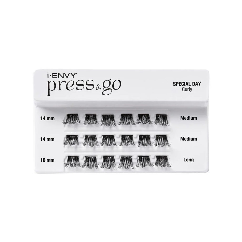 i-ENVY Press & Go Pre Glued Lash Clusters -Special Day-