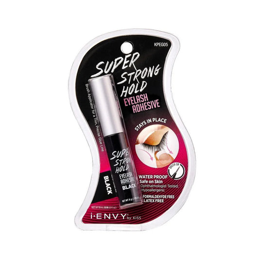 iENVY Super Strong Hold Black Waterproof Strip Lash Glue Black