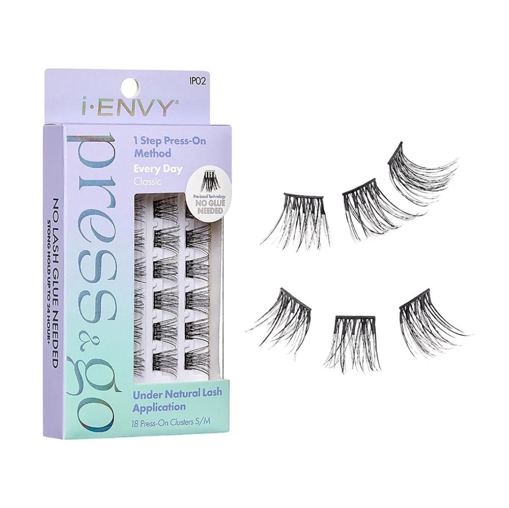 i-ENVY Press & Go Pre Glued Lash Clusters -Every Day-