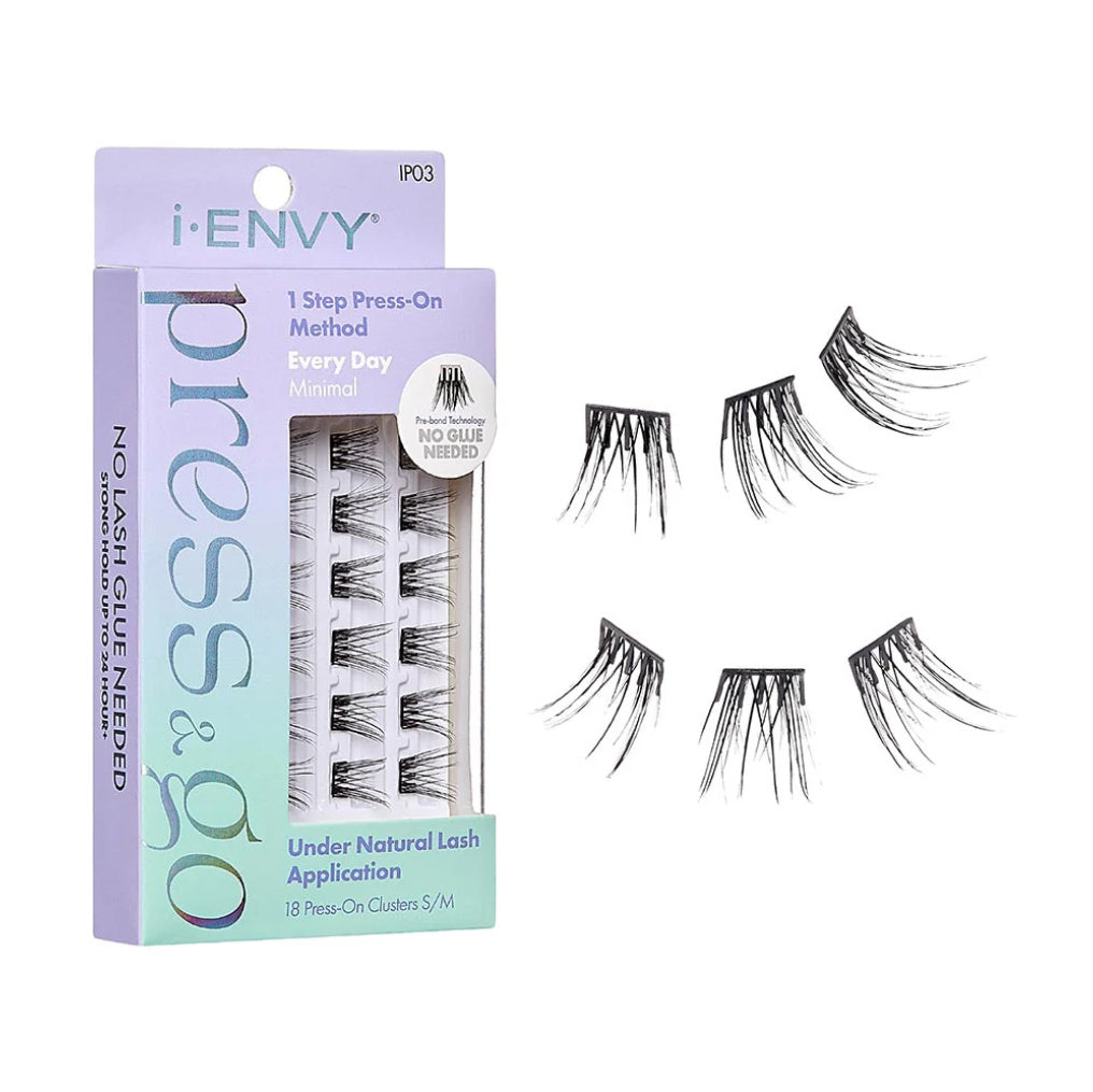 i-ENVY Press & Go Pre Glued Lash Clusters -Every Day-