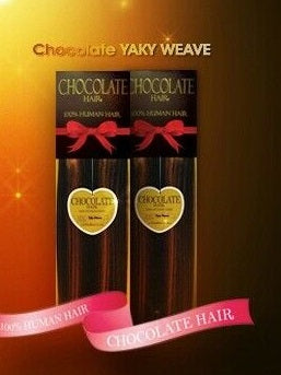 12" Chocolate Hair Yaky 100% Human Hair