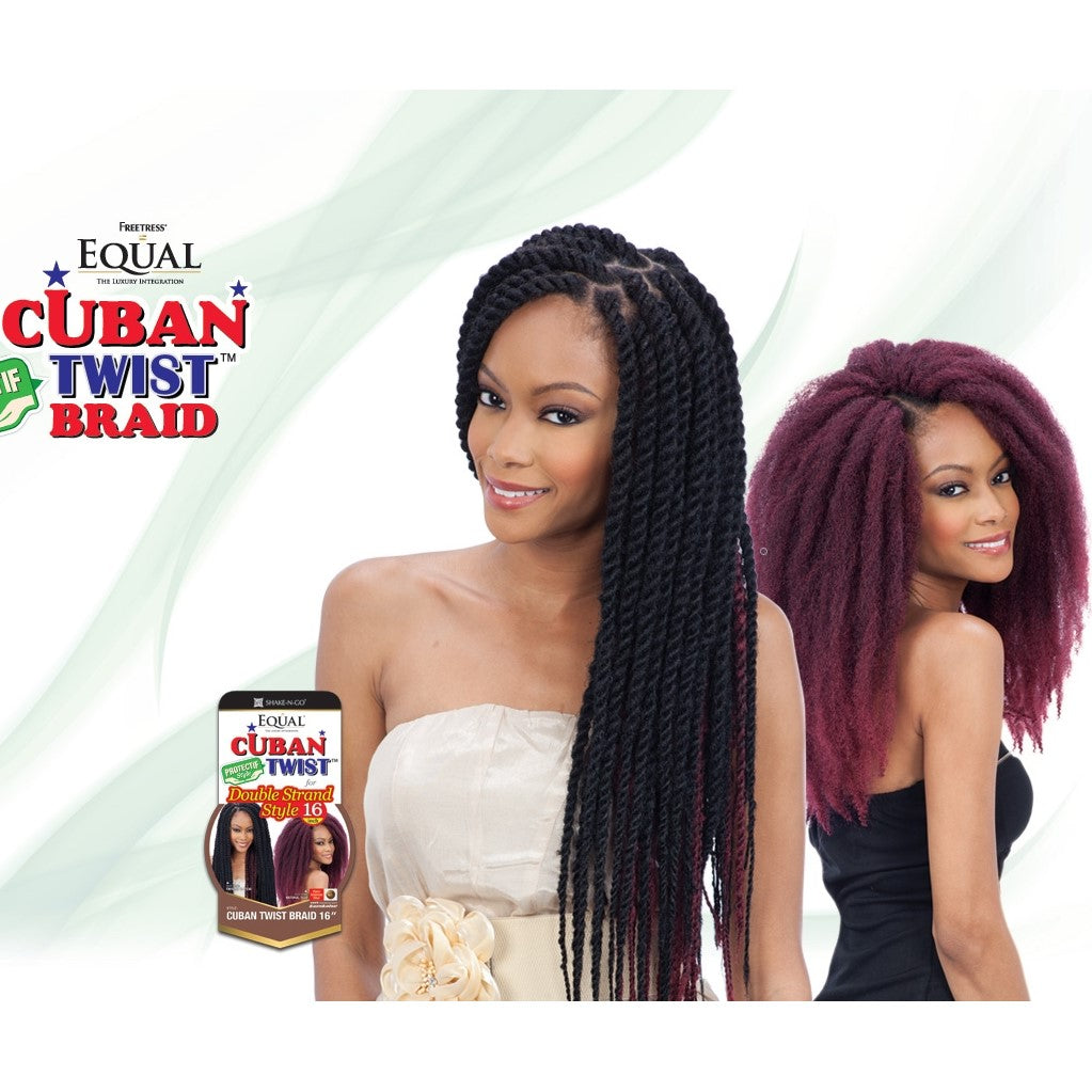 CUBAN TWIST 12" FREETRESS EQUAL