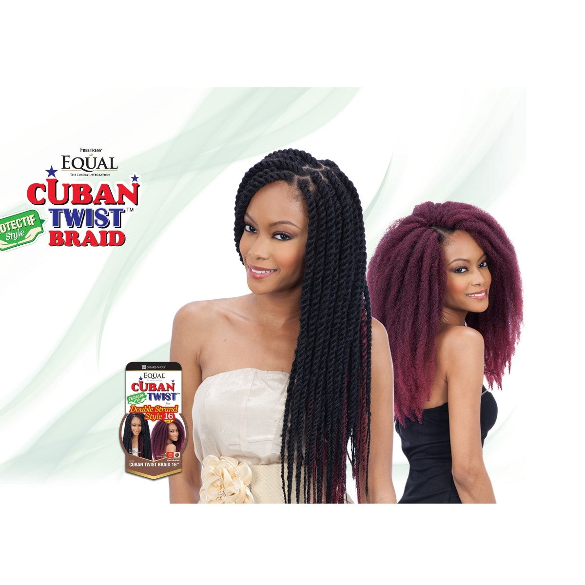 CUBAN TWIST 16" FREETRESS EQUAL