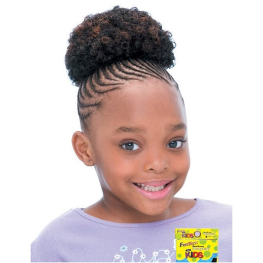 4" Kids Afro Puff Drawstring Ponytail Freetress