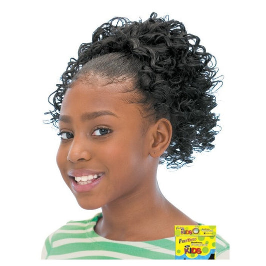 Kid's Twirl Curl Drawstring Ponytail Freetress