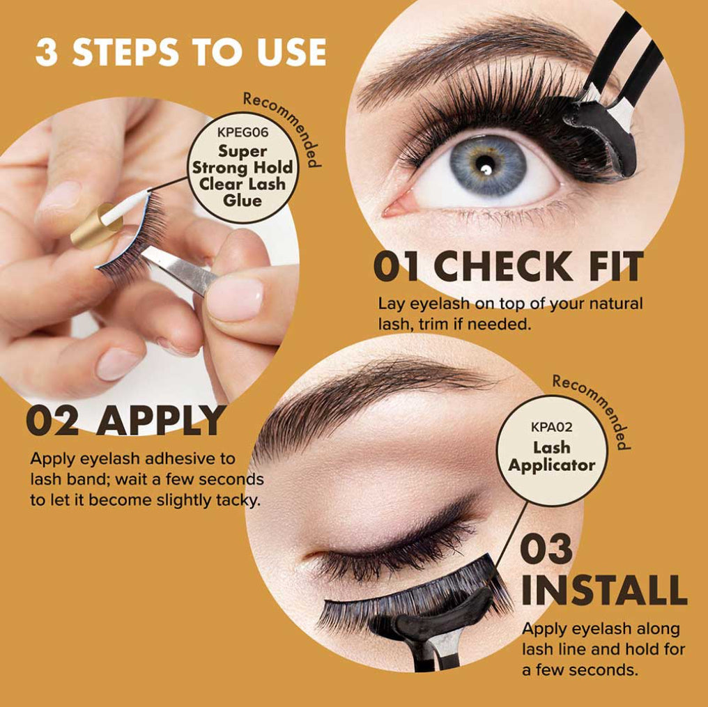 i-ENVY Luxury Mink Strip Lashes 100% Mink