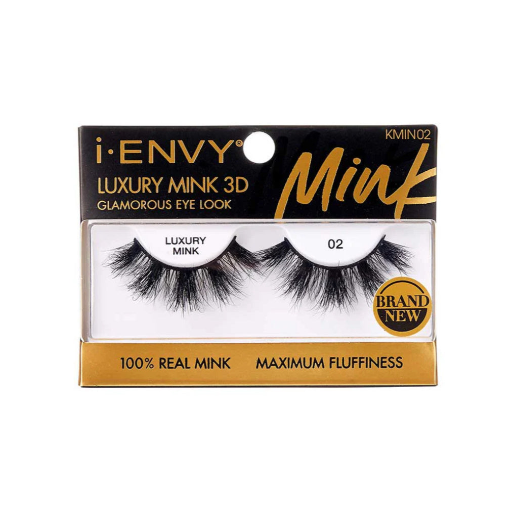 i-ENVY Luxury Mink Strip Lashes 100% Mink