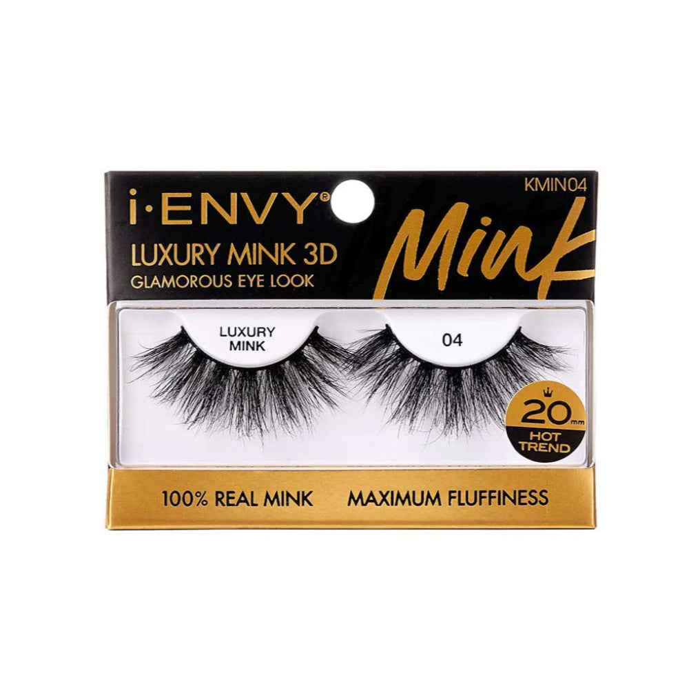 i-ENVY Luxury Mink Strip Lashes 100% Mink