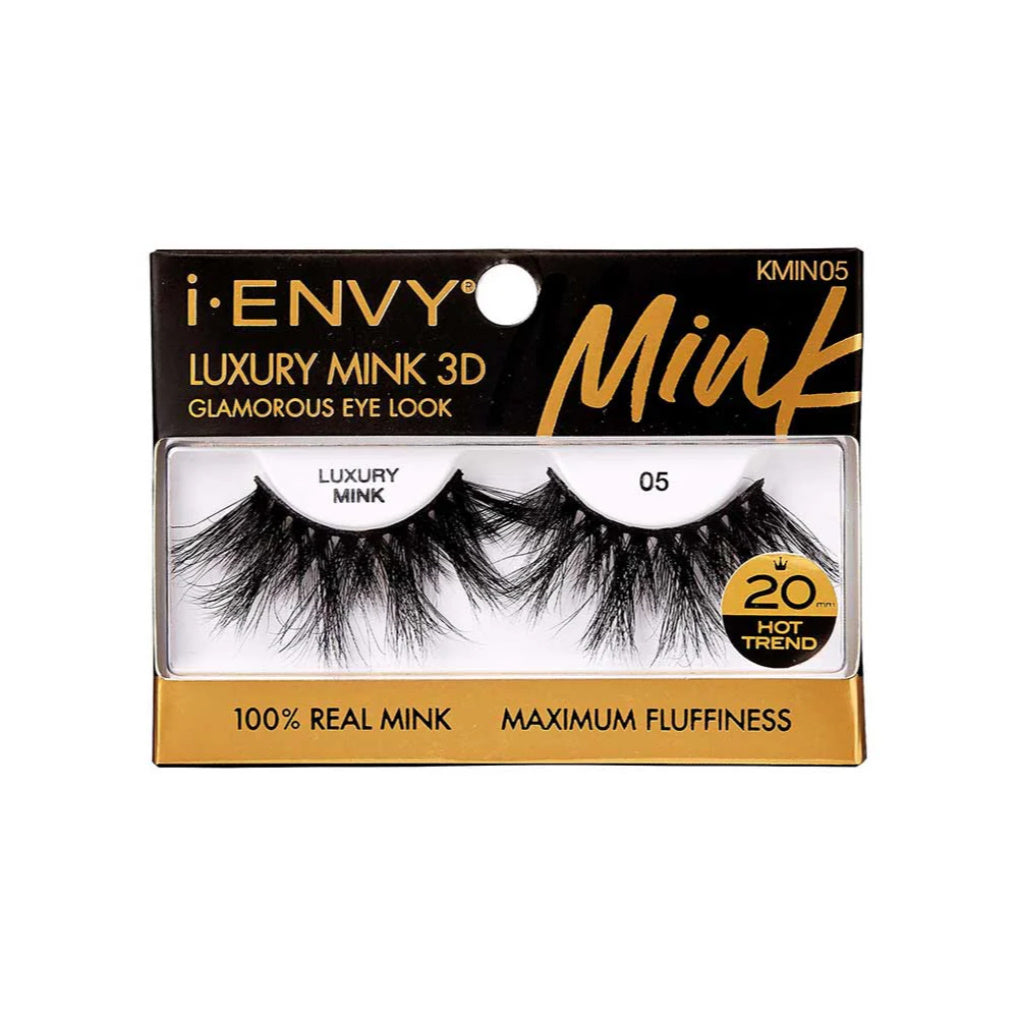 i-ENVY Luxury Mink Strip Lashes 100% Mink