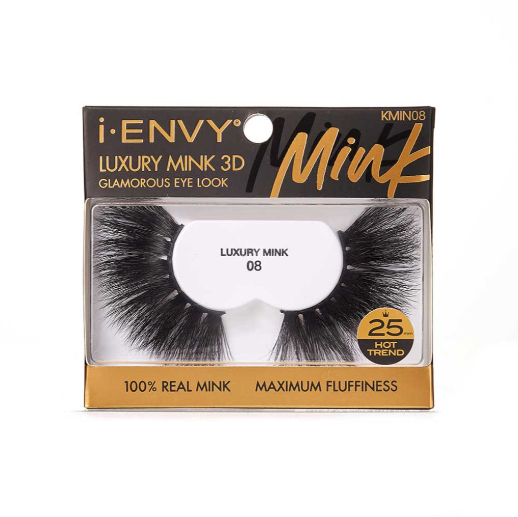 i-ENVY Luxury Mink Strip Lashes 100% Mink