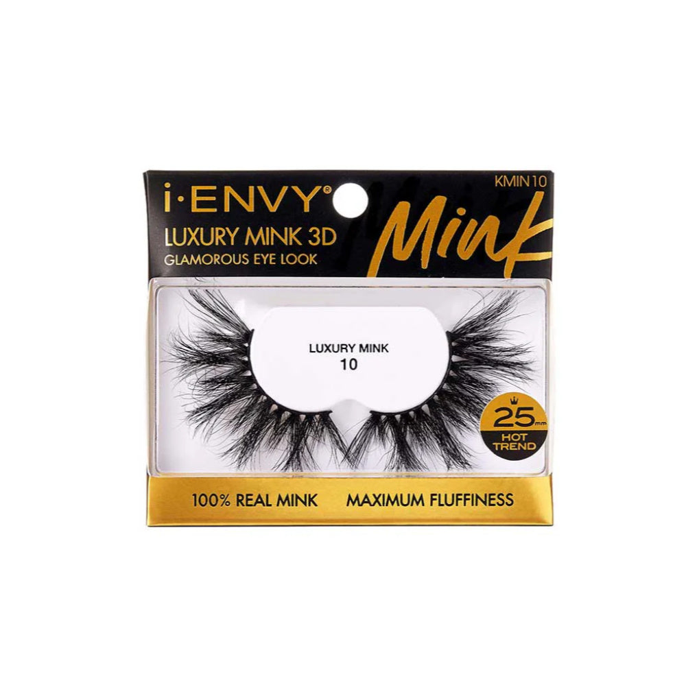 i-ENVY Luxury Mink Strip Lashes 100% Mink