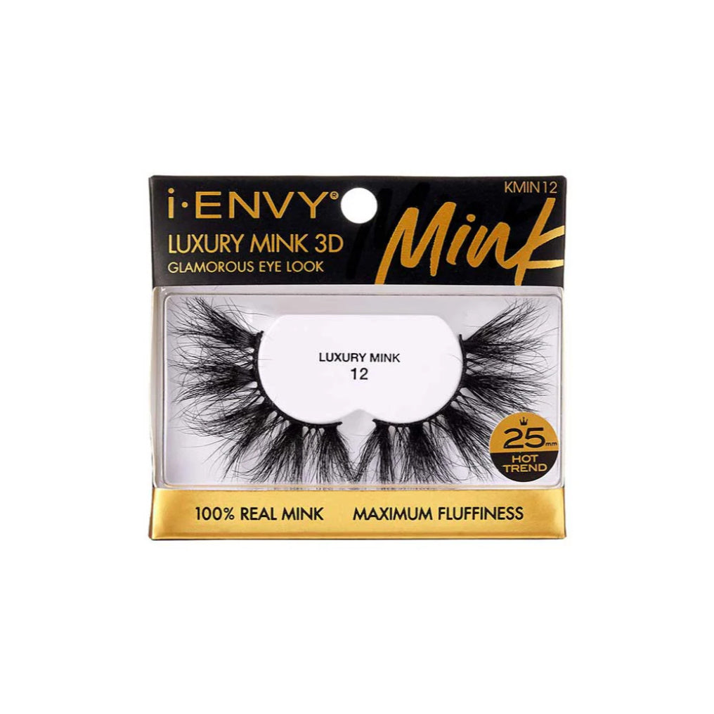i-ENVY Luxury Mink Strip Lashes 100% Mink