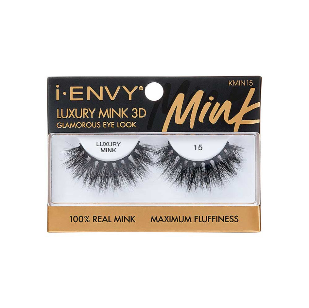 i-ENVY Luxury Mink Strip Lashes 100% Mink