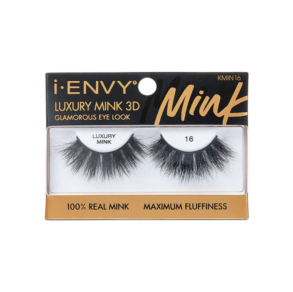 i-ENVY Luxury Mink Strip Lashes 100% Mink