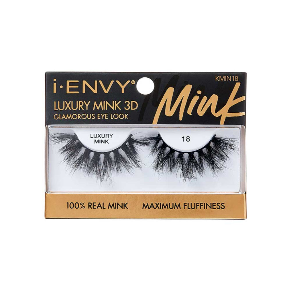 i-ENVY Luxury Mink Strip Lashes 100% Mink
