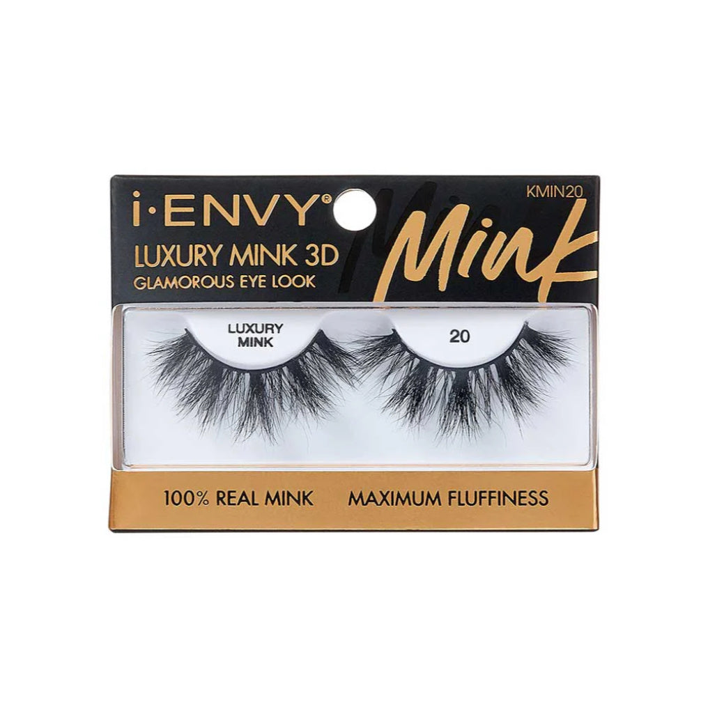 i-ENVY Luxury Mink Strip Lashes 100% Mink