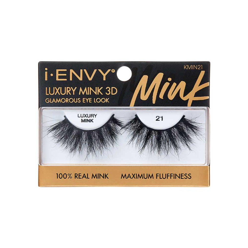 i-ENVY Luxury Mink Strip Lashes 100% Mink