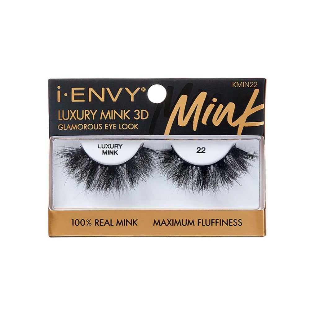 i-ENVY Luxury Mink Strip Lashes 100% Mink
