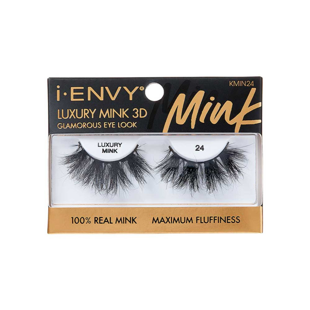 i-ENVY Luxury Mink Strip Lashes 100% Mink