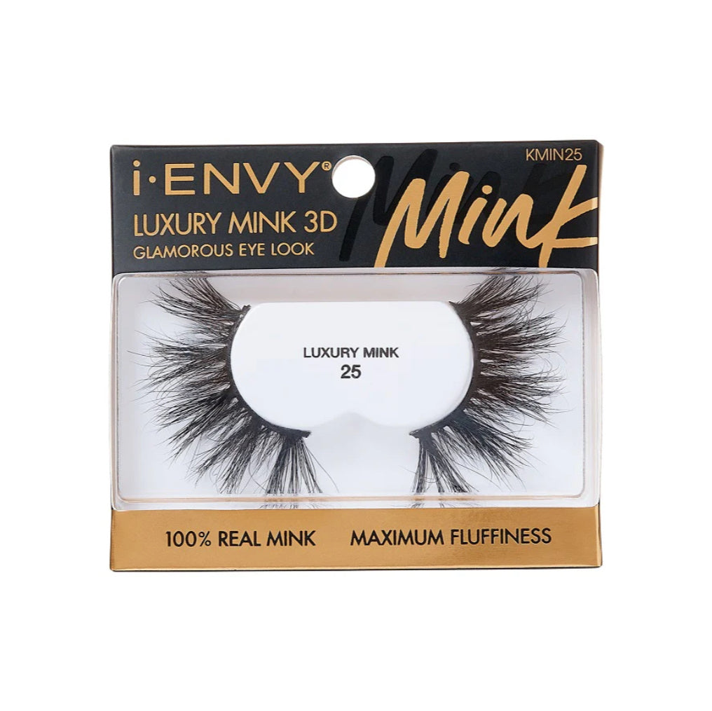 i-ENVY Luxury Mink Strip Lashes 100% Mink