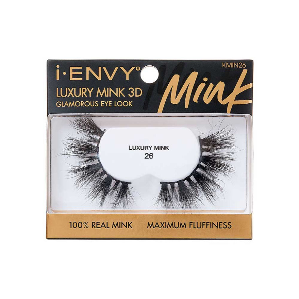 i-ENVY Luxury Mink Strip Lashes 100% Mink