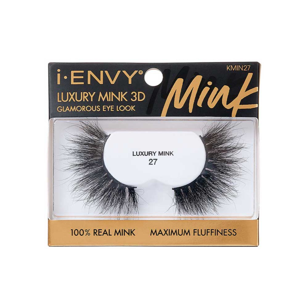 i-ENVY Luxury Mink Strip Lashes 100% Mink
