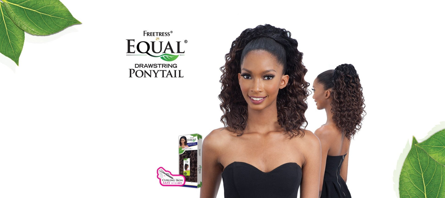 Latin Girl Drawstring Ponytail Freetress Equal