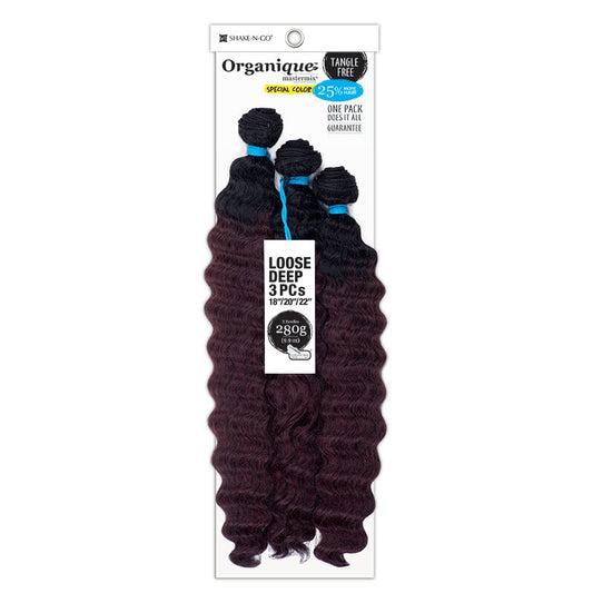 Organique Loose Deep 3pcs 18"20"22"