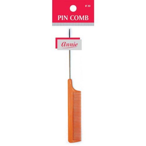 ANNIE PIN COMB #30 RAT TAIL YELLOW